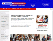 Tablet Screenshot of ameriglide-philadelphia-pa.com